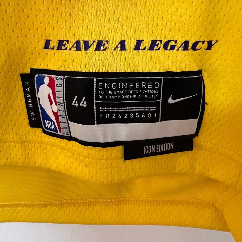 Nike LeBron James Los Angeles Lakers Icon Edition NBA Jersey Men's Size M 44 - Picture 4 of 13